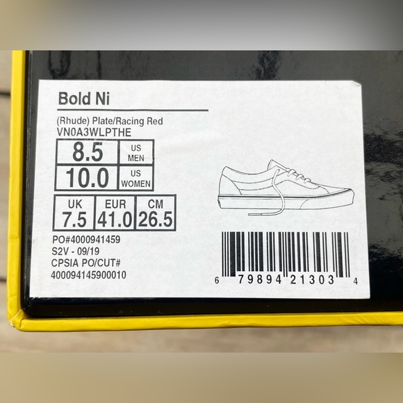 Vans x RHUDE Sneakers NWT in Box - Picture 12 of 15